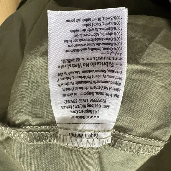 Cotton On Green Cargo Mini Skirt - Picture 4 of 5